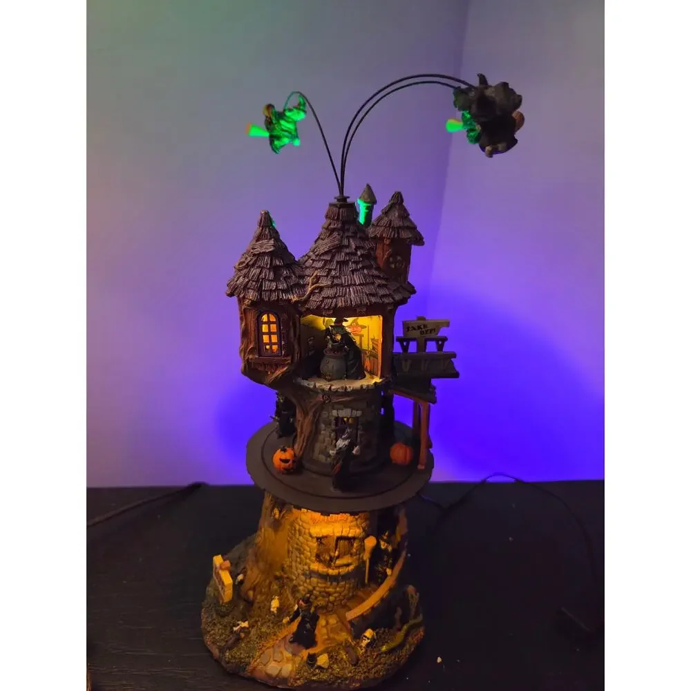 LEMAX Spooky Town Witches Tower #85301